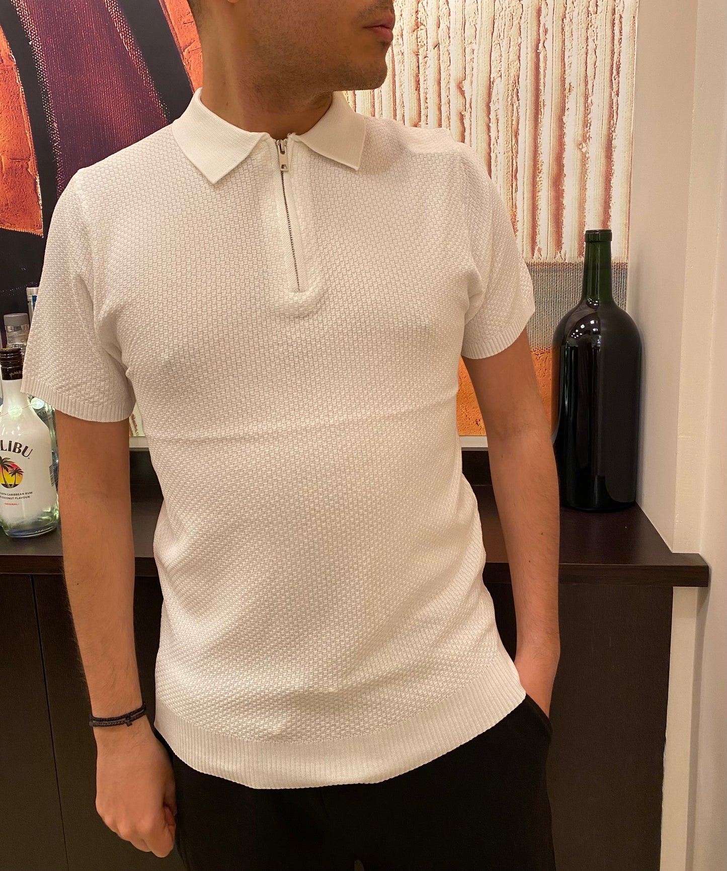 Zip polo 3 χρώματα