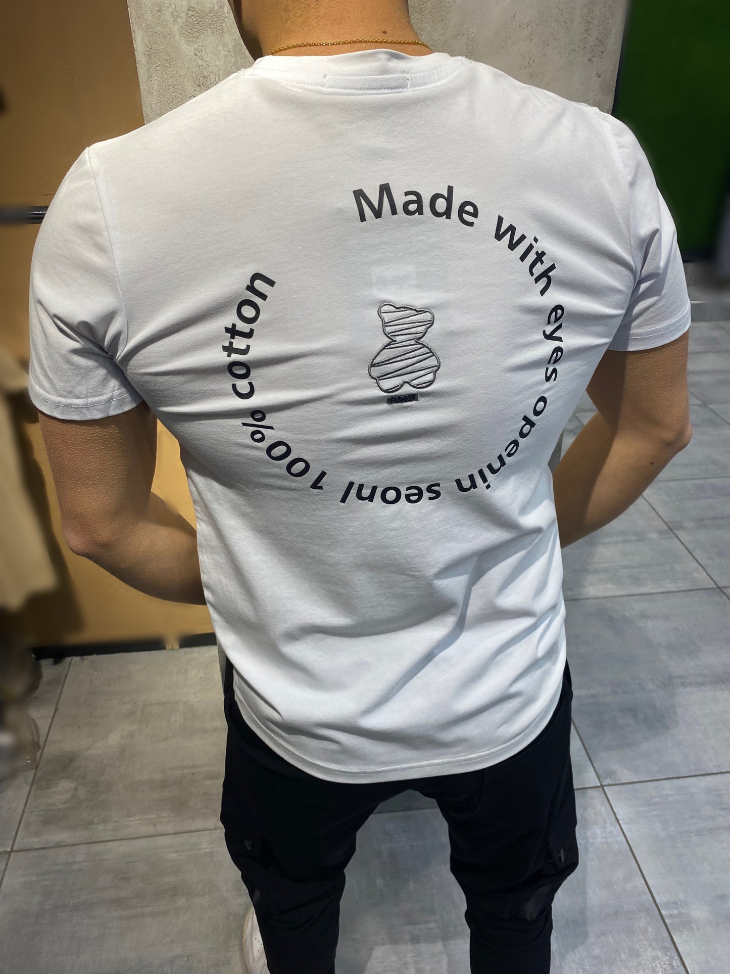 T-SHIRT WHITE ''TEDDY''