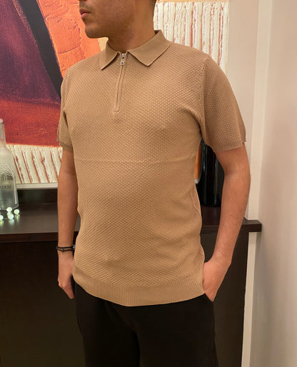 Zip polo 3 χρώματα