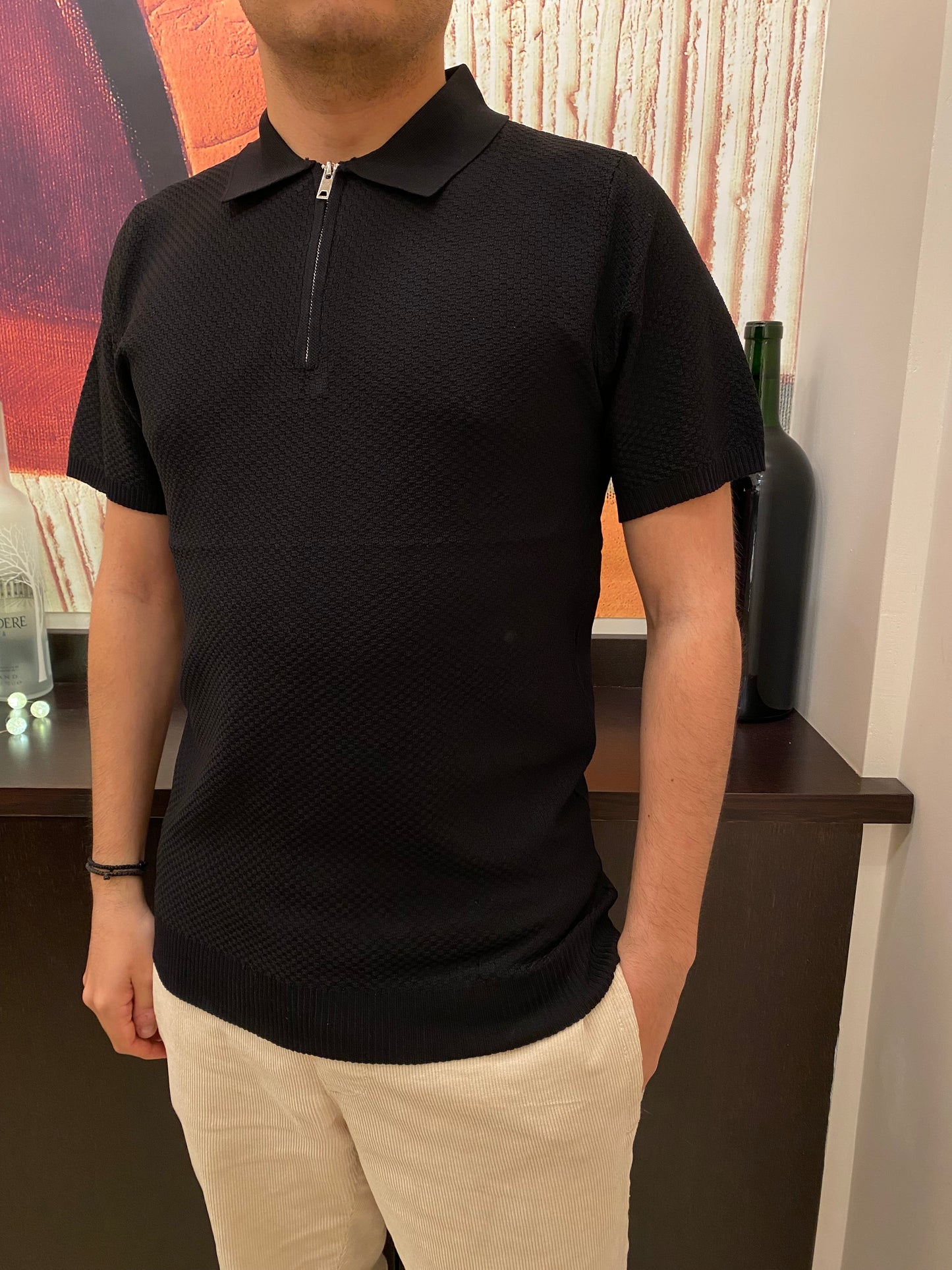 Zip polo 3 χρώματα