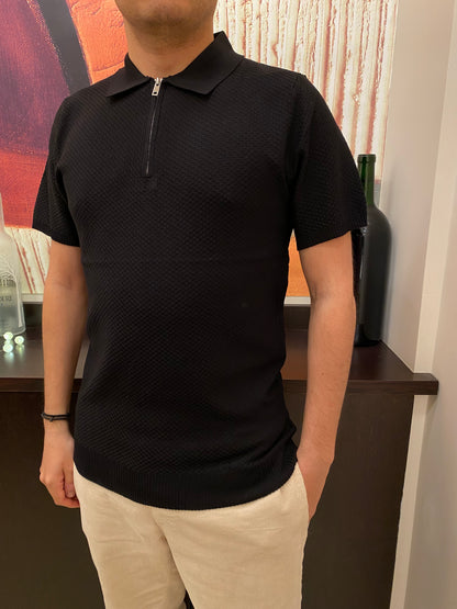 Zip polo 3 χρώματα