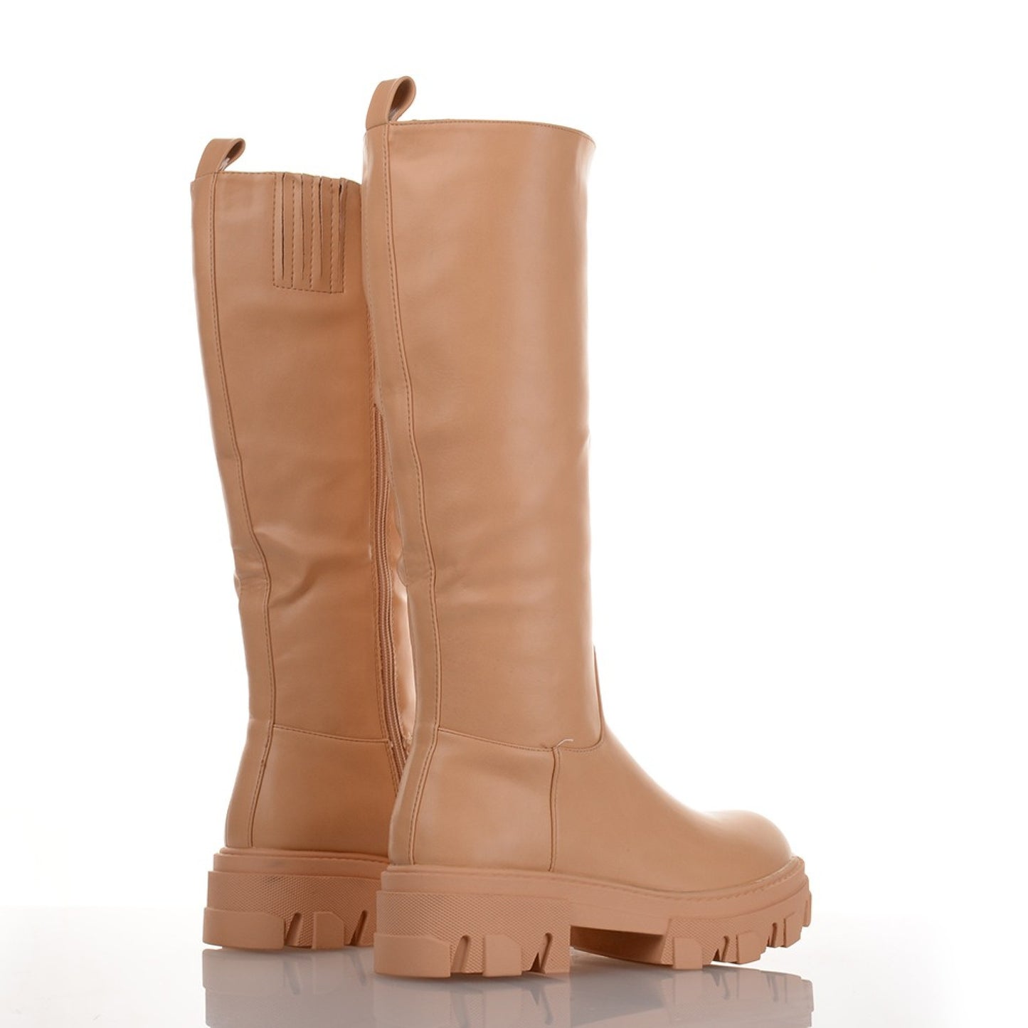 Camel Γυναικείες Chunky Μπότες