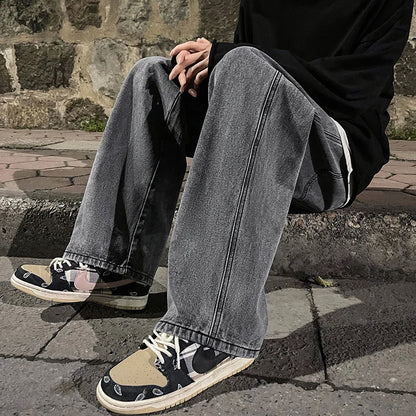 ΑΝΤΡΙΚΟ ΤΖΙΝ ΚΟΡΕΑΤΙΚΟ LIGHT GRAY