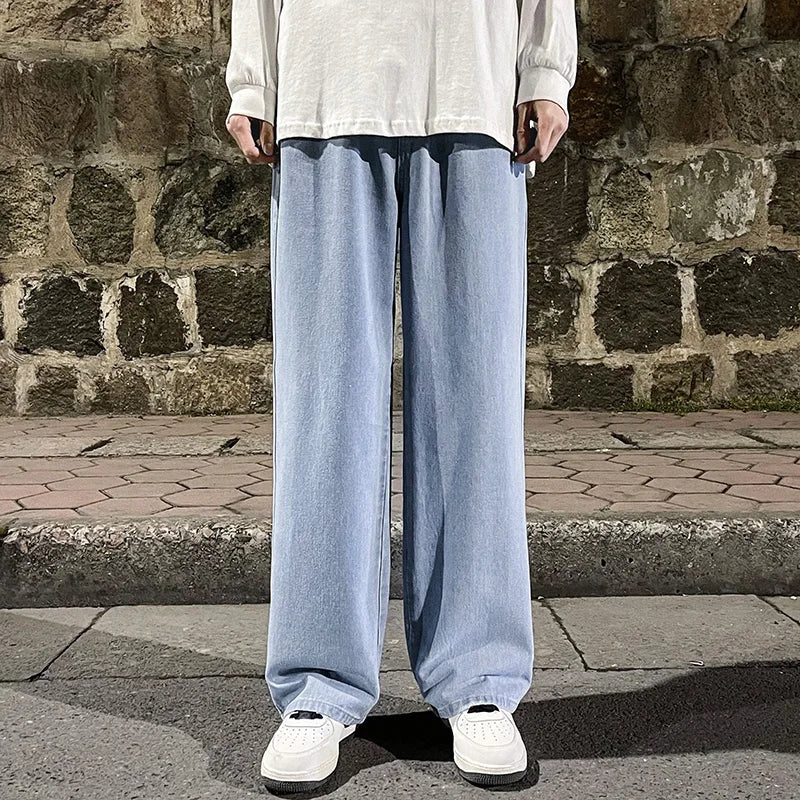 ΑΝΤΡΙΚΟ ΤΖΙΝ ΚΟΡΕΑΤΙΚΟ WHITE BLUE