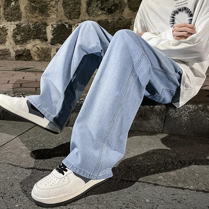 ΑΝΤΡΙΚΟ ΤΖΙΝ ΚΟΡΕΑΤΙΚΟ WHITE BLUE