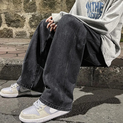 ΑΝΤΡΙΚΟ ΤΖΙΝ ΚΟΡΕΑΤΙΚΟ BLACK GRAY