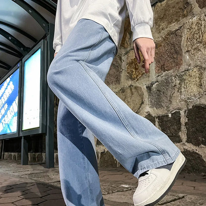 ΑΝΤΡΙΚΟ ΤΖΙΝ ΚΟΡΕΑΤΙΚΟ WHITE BLUE