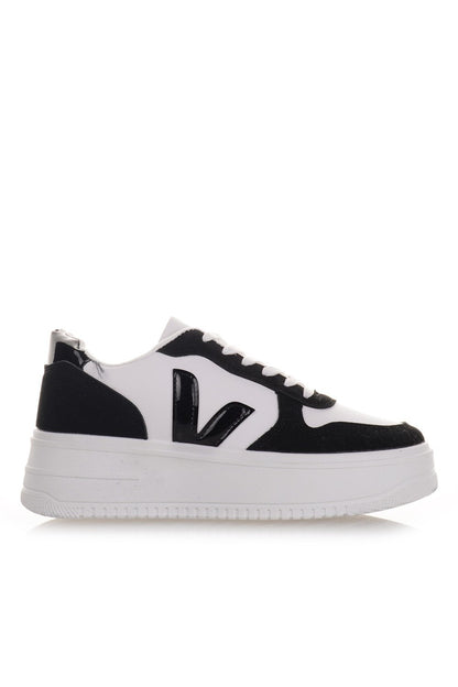 Ασπρόμαυρα Γυναικεία Δίπατα Sneakers