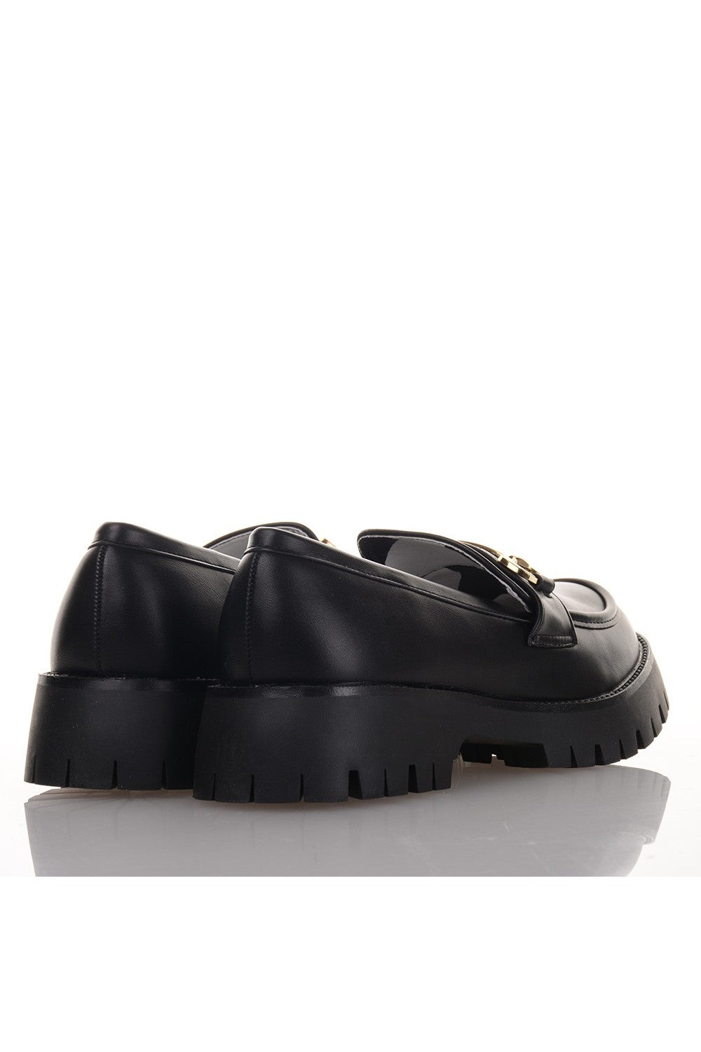 Μαύρα Γυναικεία Chunky Loafers
