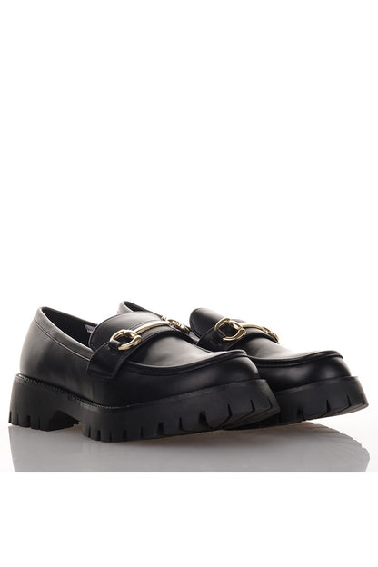 Μαύρα Γυναικεία Chunky Loafers