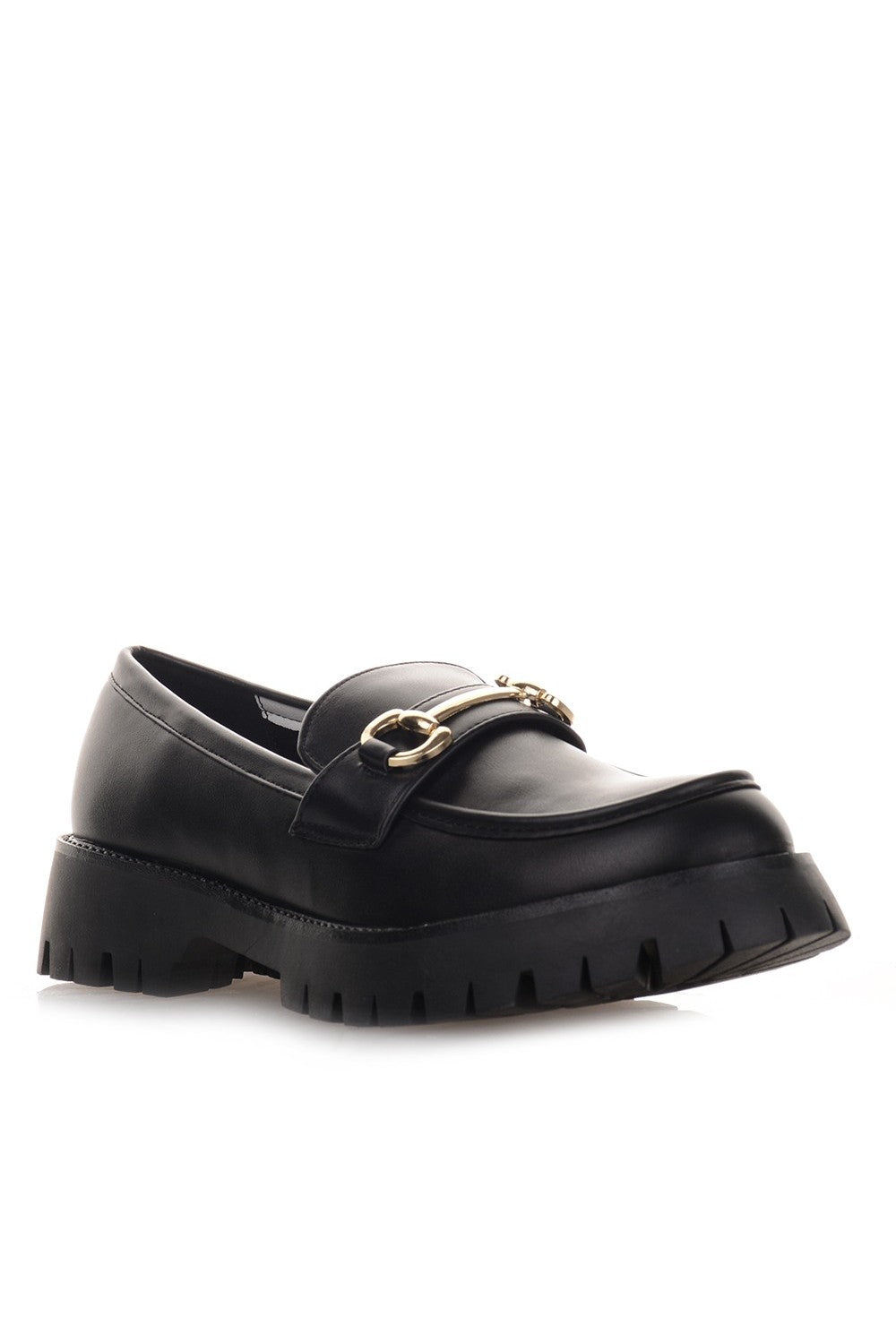 Μαύρα Γυναικεία Chunky Loafers