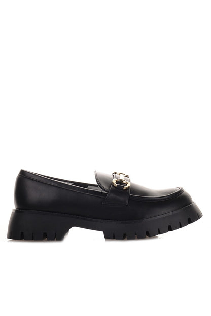 Μαύρα Γυναικεία Chunky Loafers