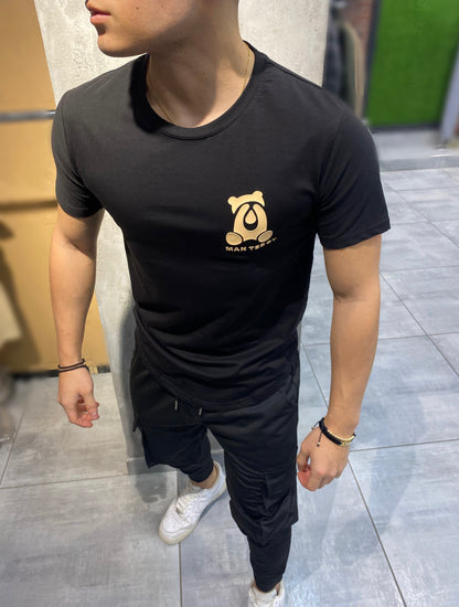 T-SHIRT BLACK ''TEDDY''