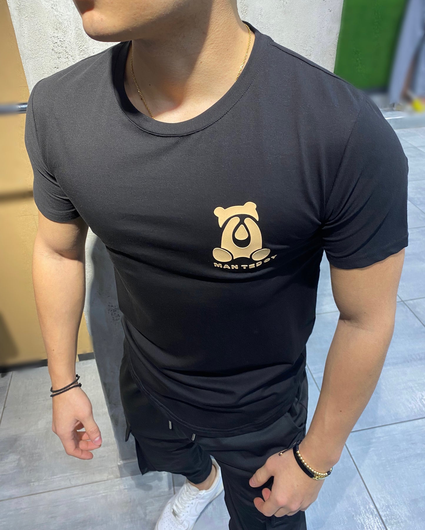 T-SHIRT BLACK ''TEDDY''