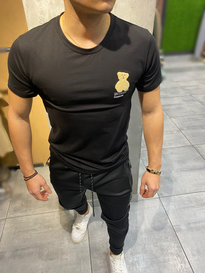 T-SHIRT BLACK ''TEDDY''