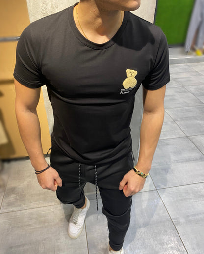 T-SHIRT BLACK ''TEDDY''
