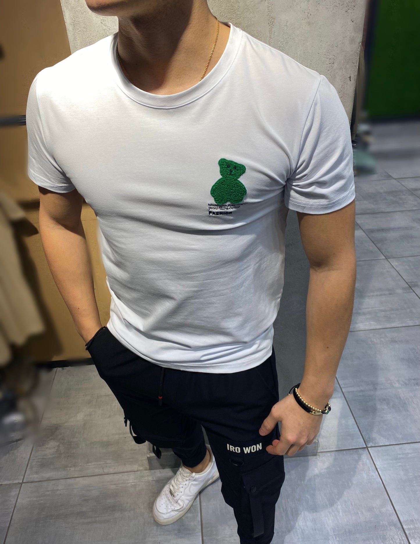T-SHIRT WHITE ''TEDDY''