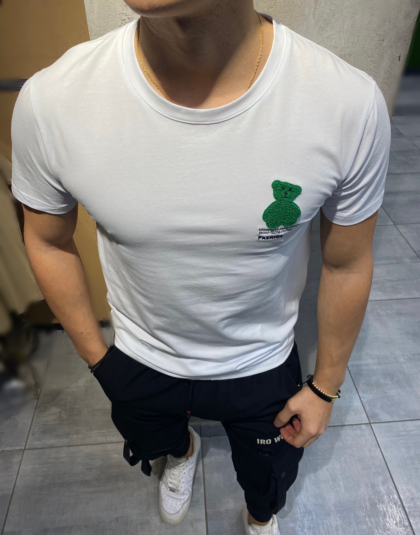T-SHIRT WHITE ''TEDDY''