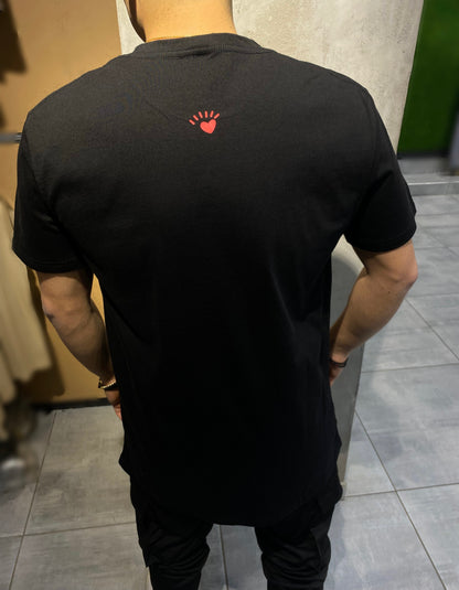 T-SHIRT BLACK ''HEART''
