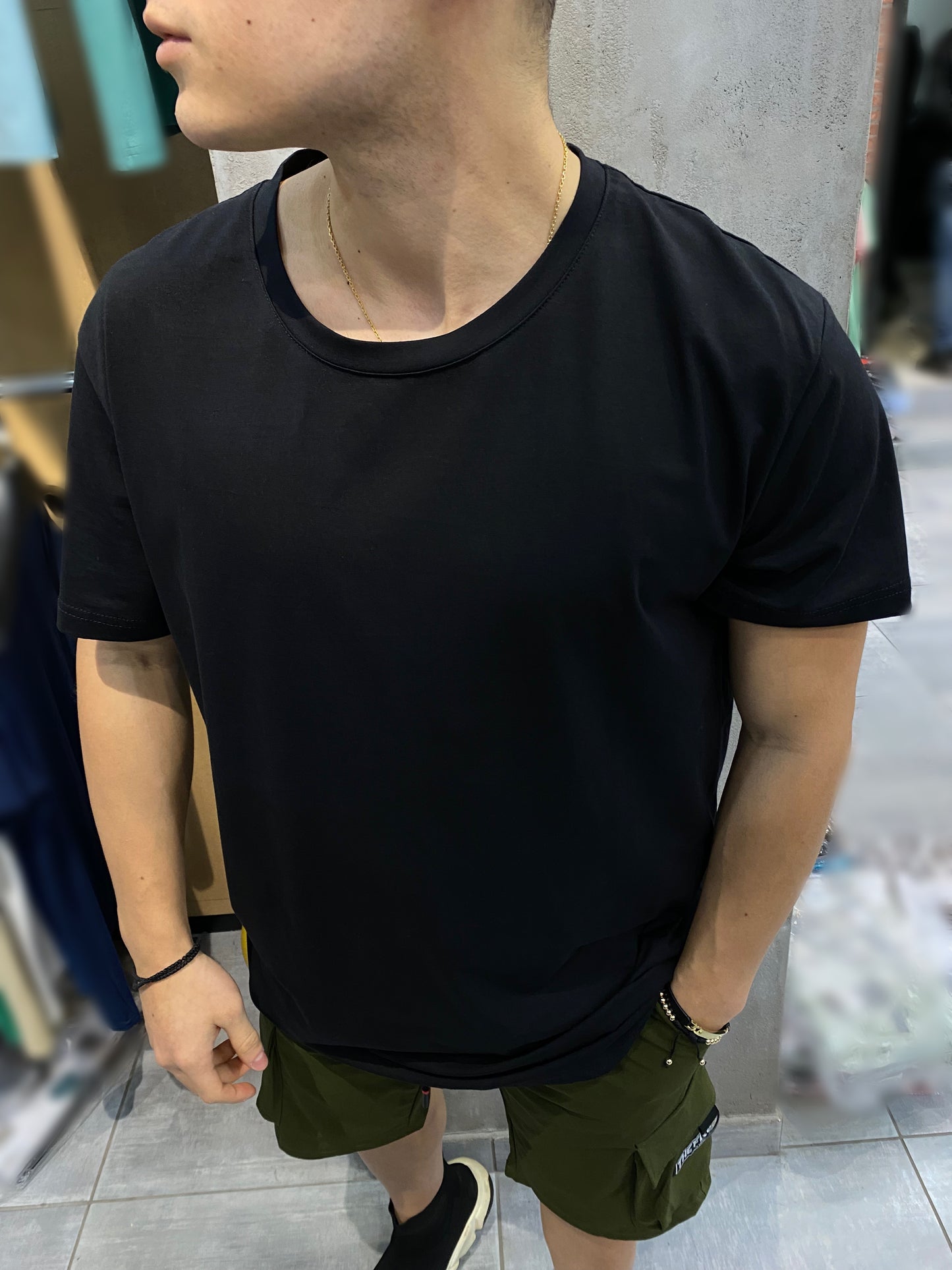 T-SHIRT ΜΑΥΡΟ